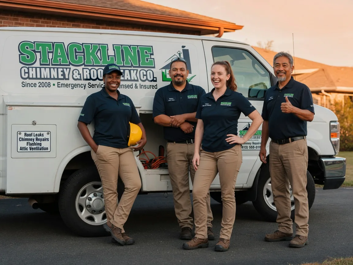 Chimney flashing repair company in Morgan City, MS